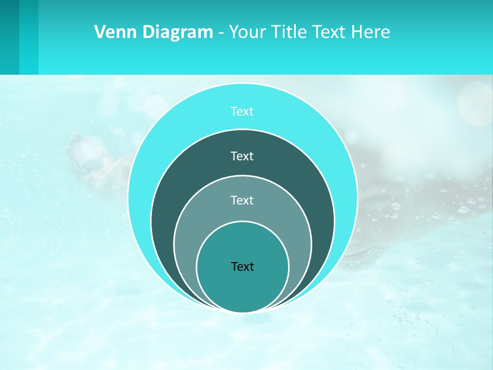 Child In The Pool PowerPoint Template