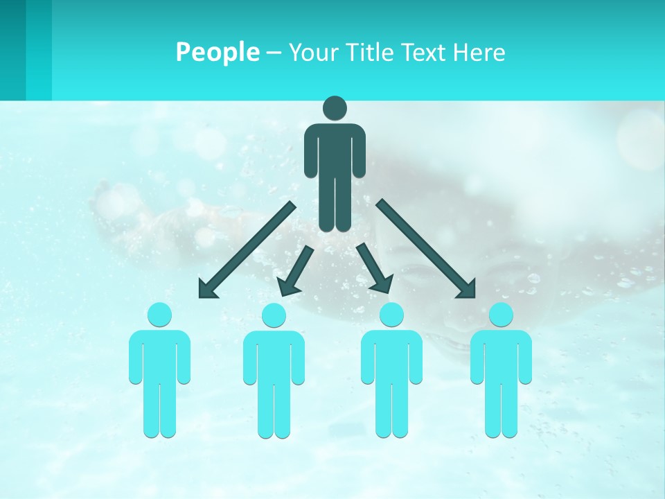 Child In The Pool PowerPoint Template