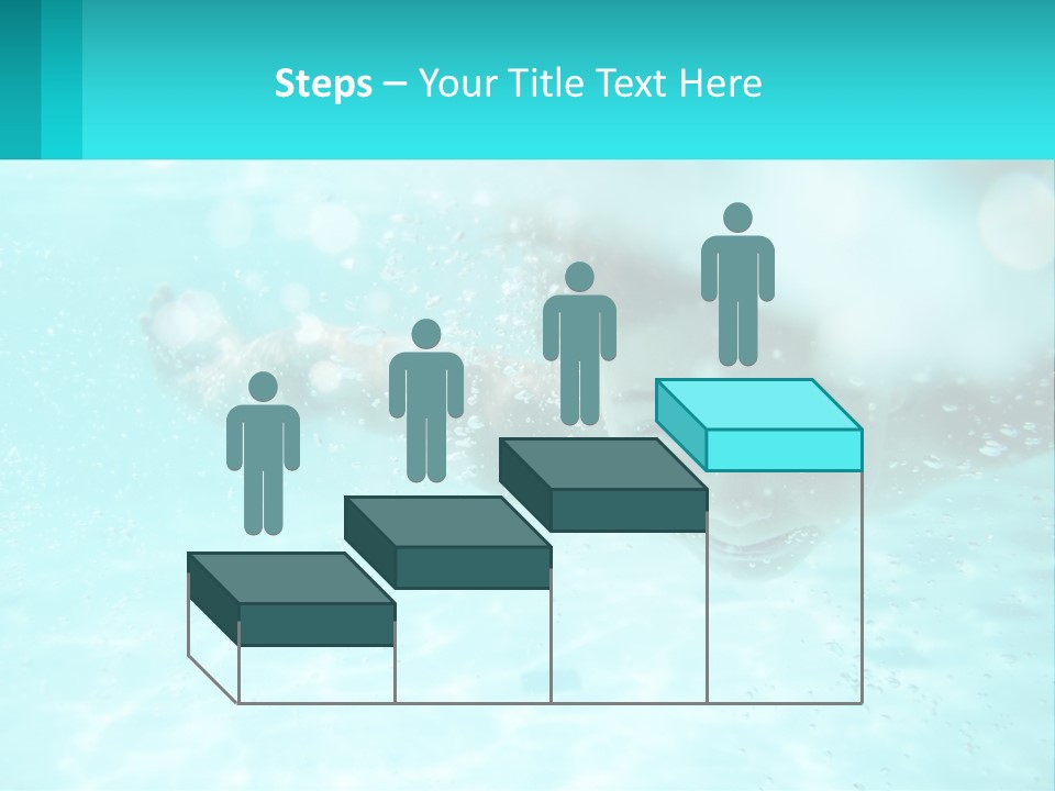 Child In The Pool PowerPoint Template