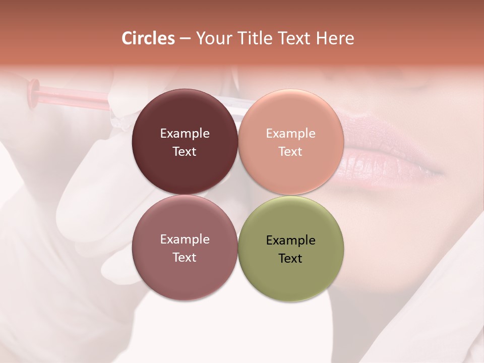 Botox Injection In The Lips PowerPoint Template