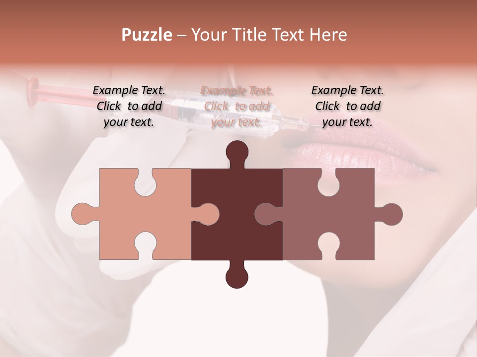 Botox Injection In The Lips PowerPoint Template