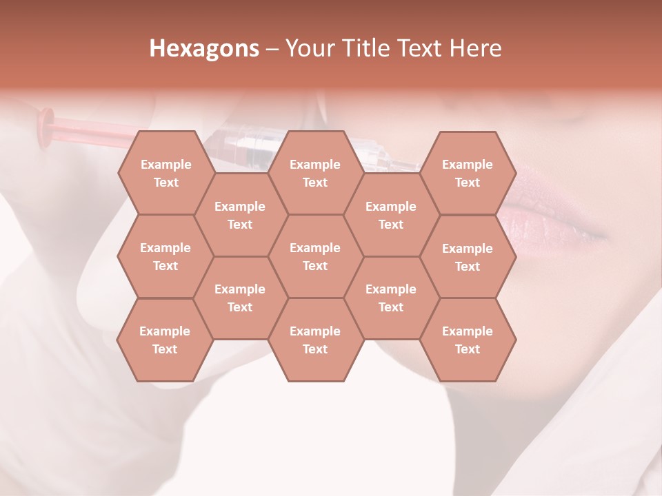 Botox Injection In The Lips PowerPoint Template