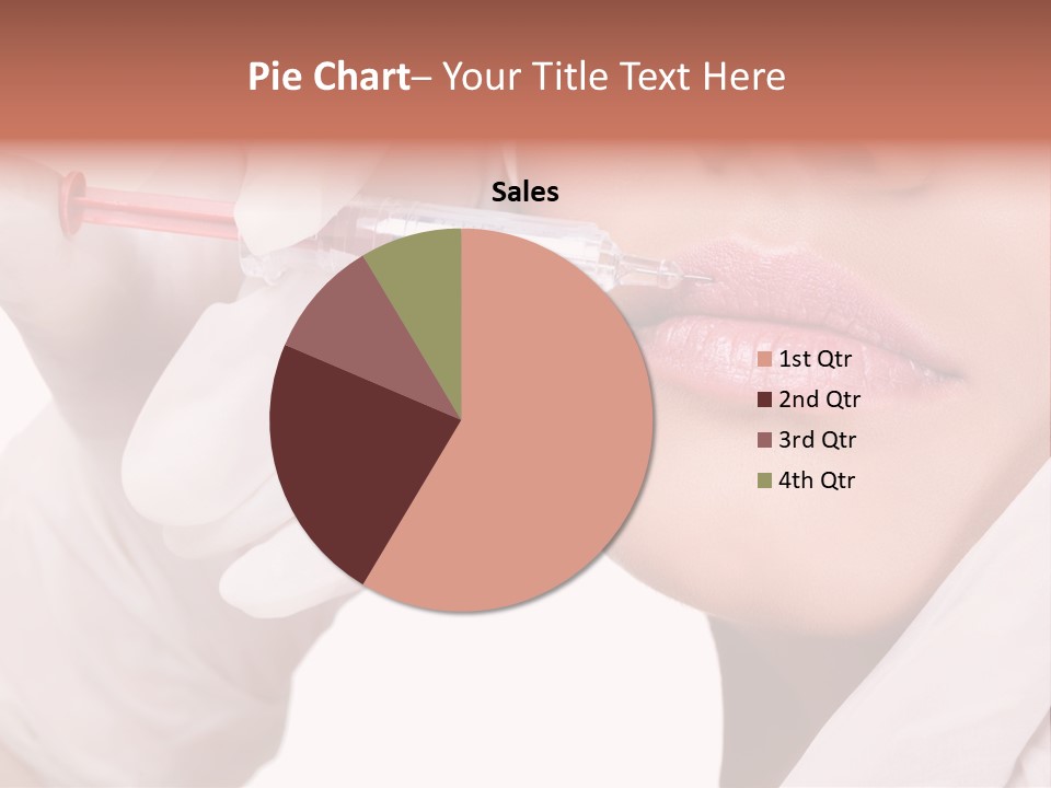 Botox Injection In The Lips PowerPoint Template