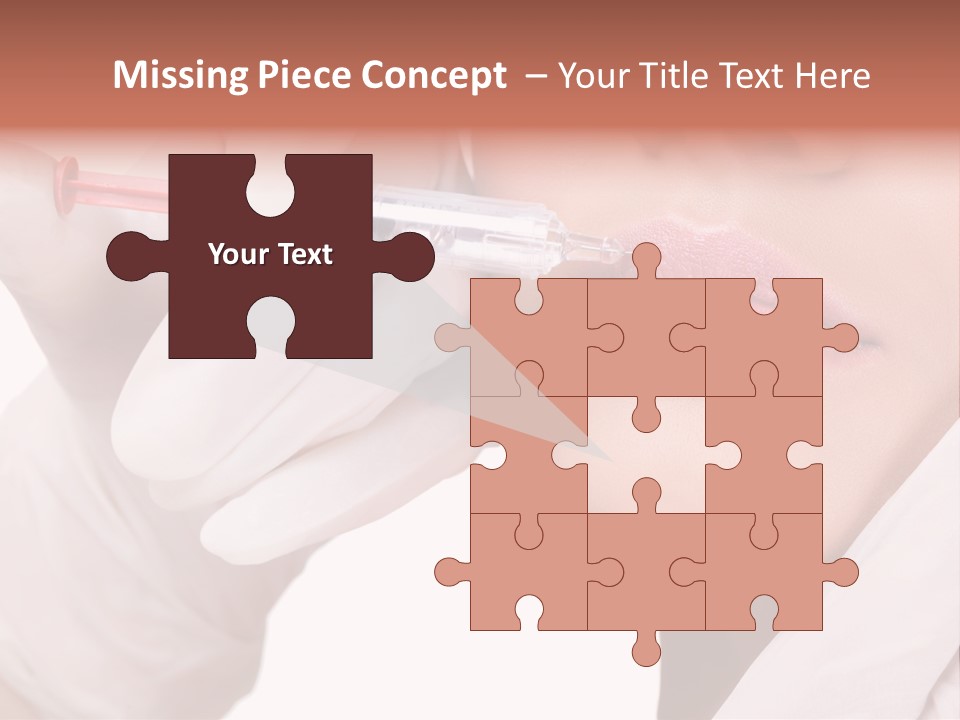 Botox Injection In The Lips PowerPoint Template