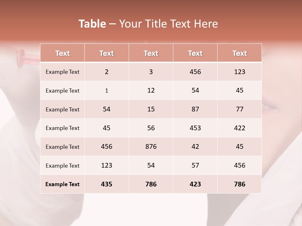 Botox Injection In The Lips PowerPoint Template