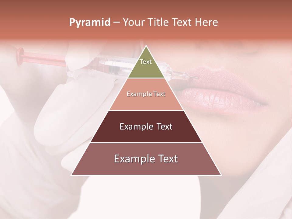 Botox Injection In The Lips PowerPoint Template