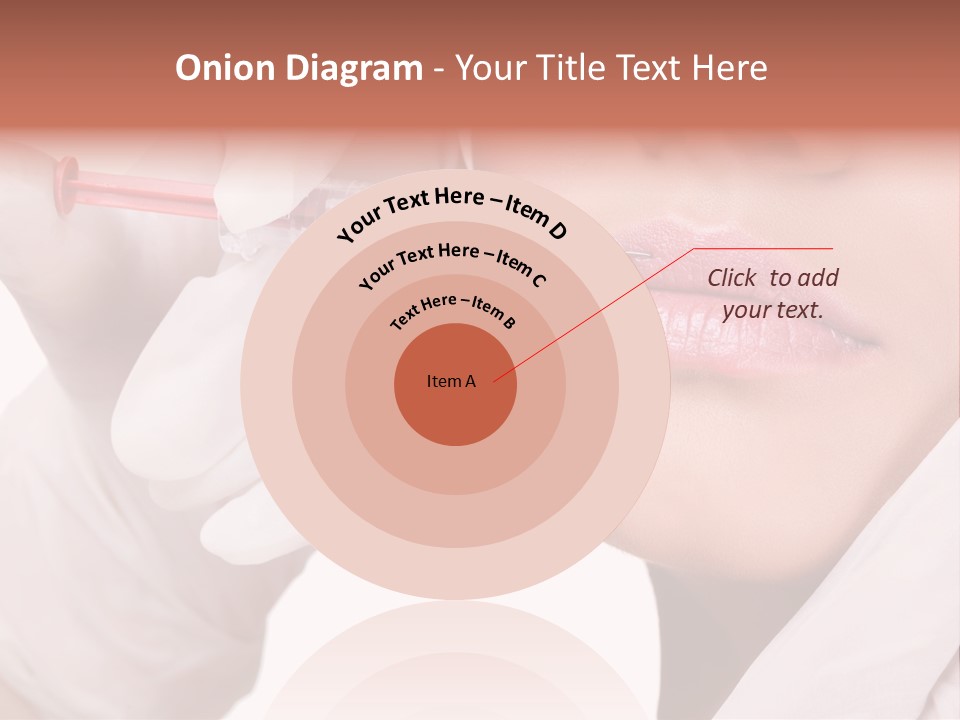 Botox Injection In The Lips PowerPoint Template