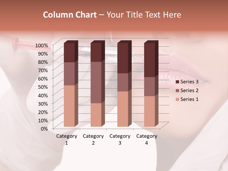 Botox Injection In The Lips PowerPoint Template