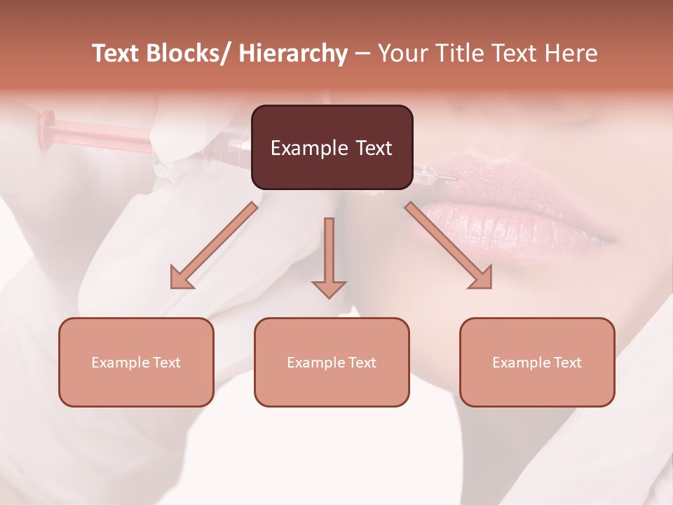 Botox Injection In The Lips PowerPoint Template