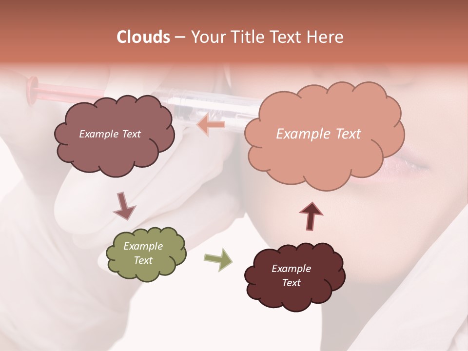 Botox Injection In The Lips PowerPoint Template