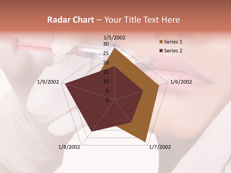 Botox Injection In The Lips PowerPoint Template