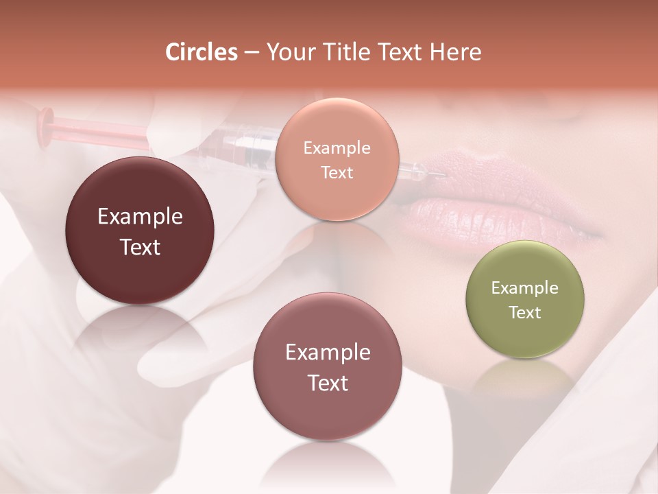 Botox Injection In The Lips PowerPoint Template