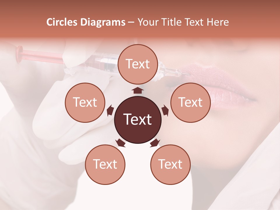 Botox Injection In The Lips PowerPoint Template