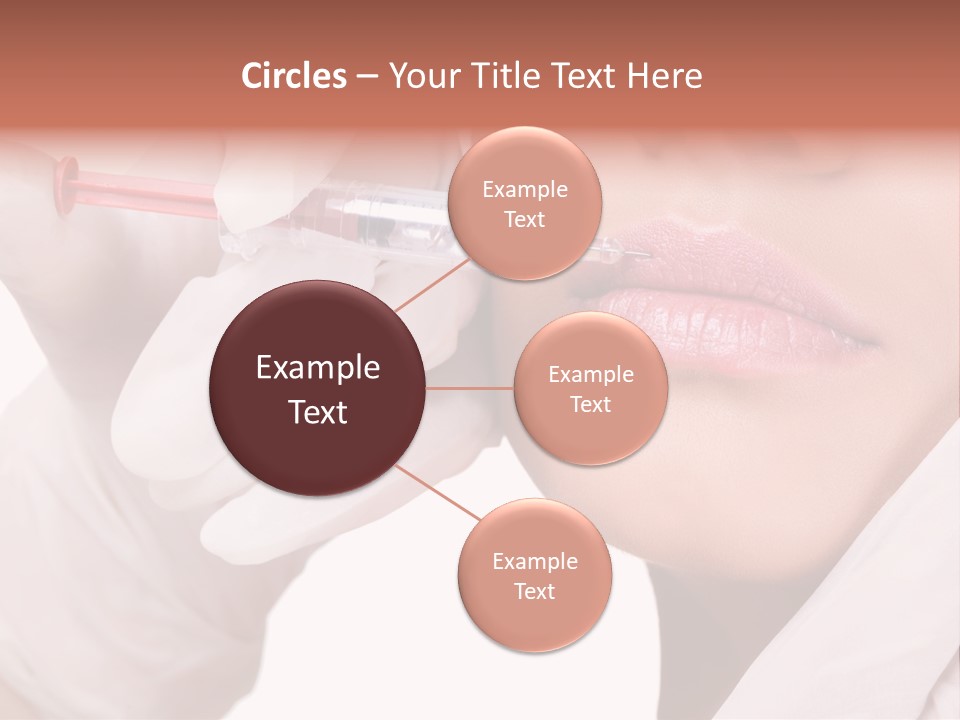 Botox Injection In The Lips PowerPoint Template