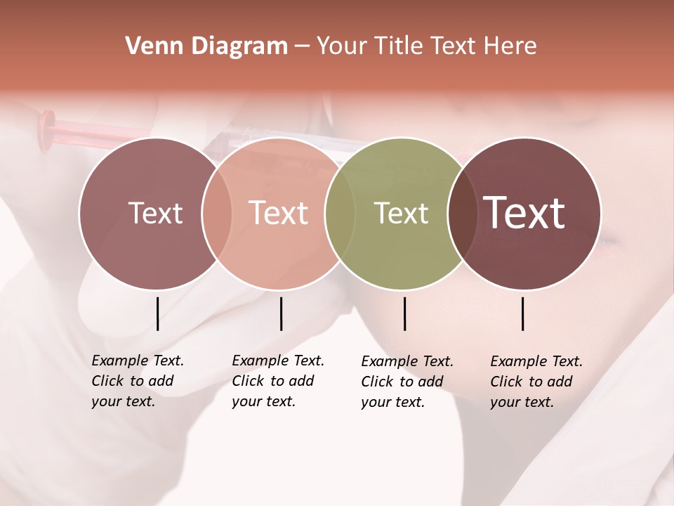 Botox Injection In The Lips PowerPoint Template