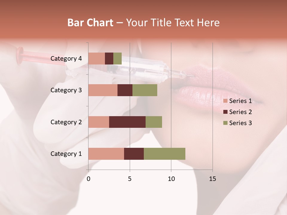 Botox Injection In The Lips PowerPoint Template