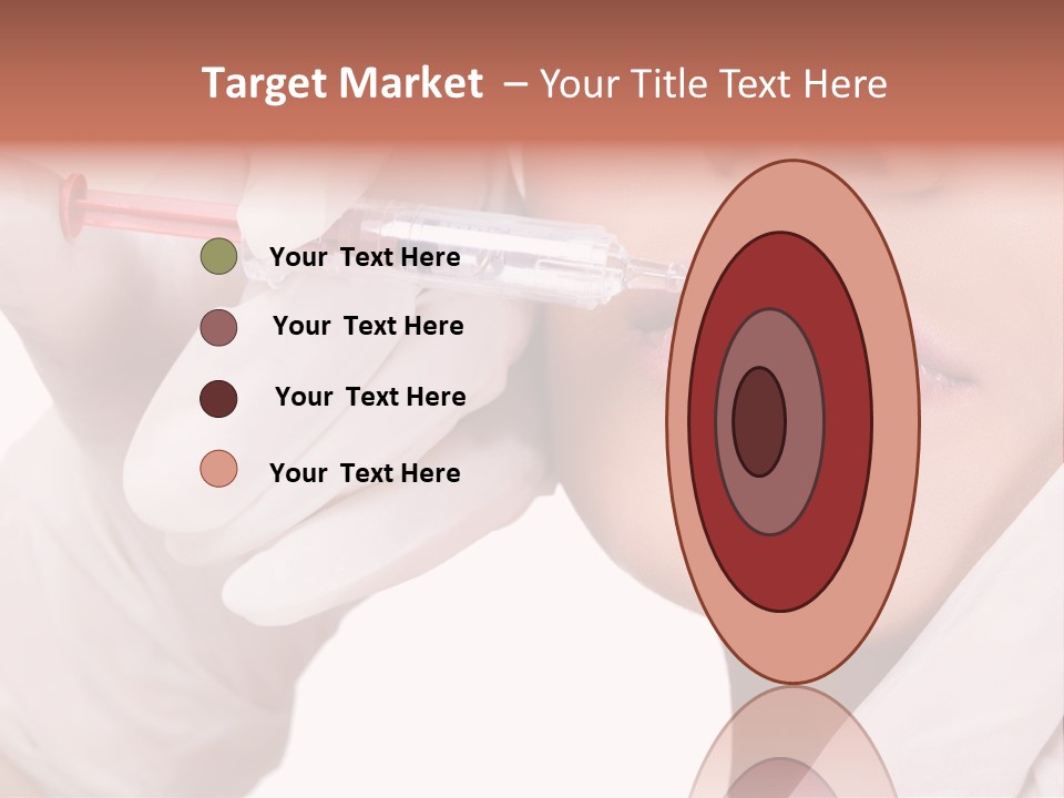 Botox Injection In The Lips PowerPoint Template