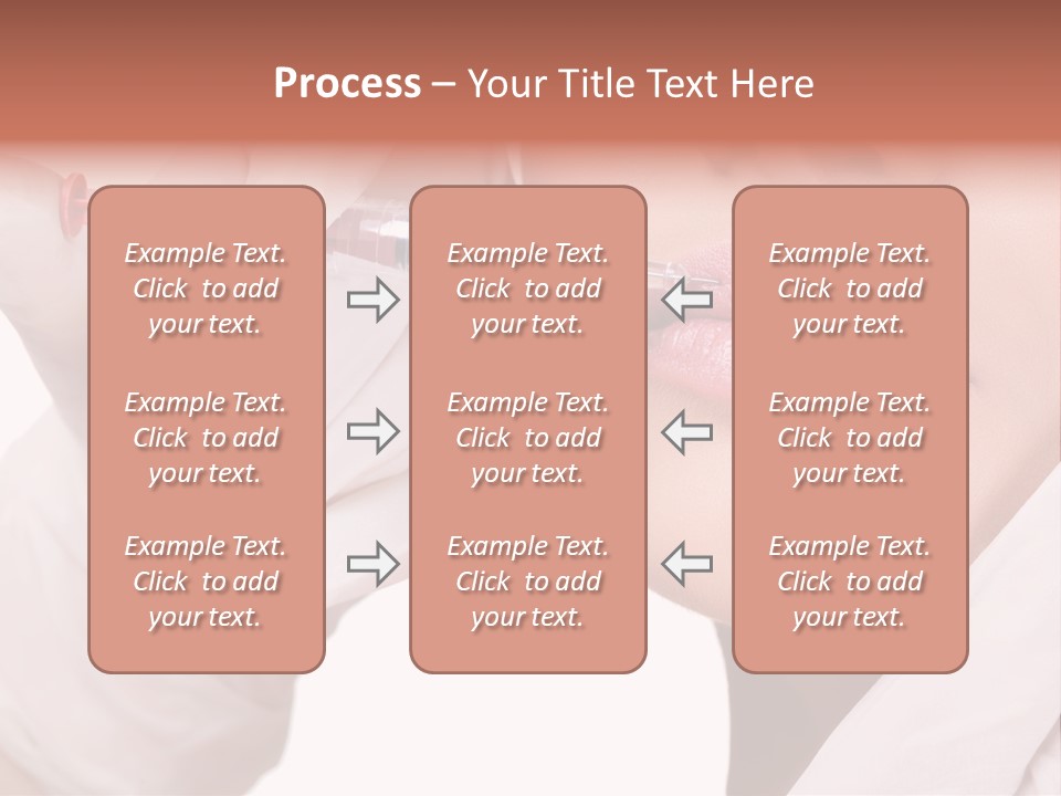 Botox Injection In The Lips PowerPoint Template