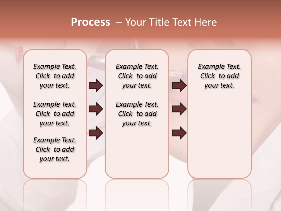 Botox Injection In The Lips PowerPoint Template