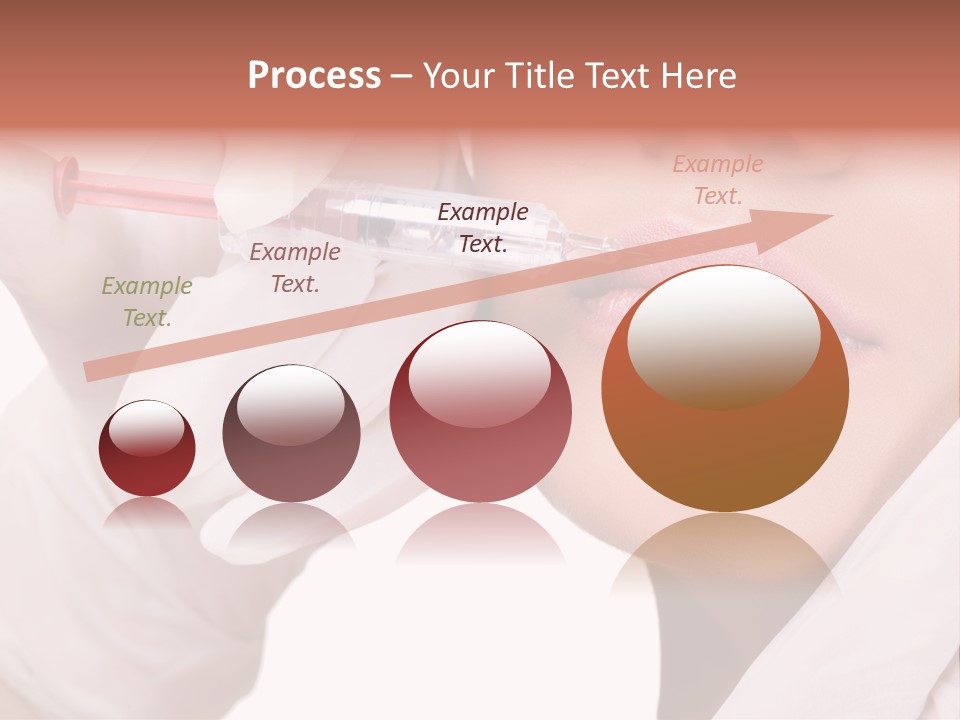 Botox Injection In The Lips PowerPoint Template