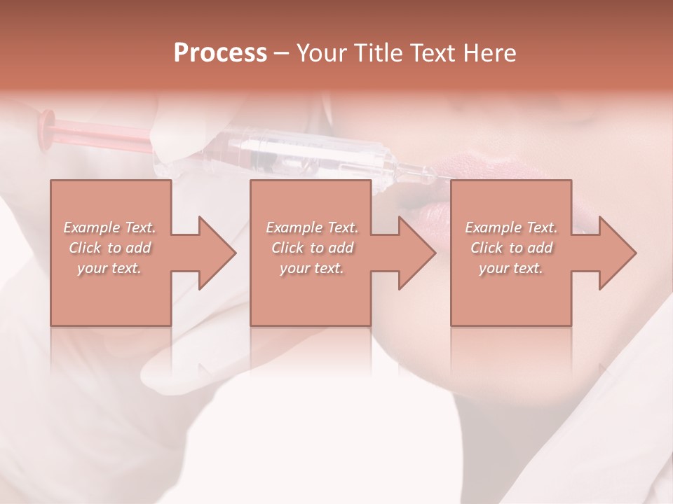 Botox Injection In The Lips PowerPoint Template