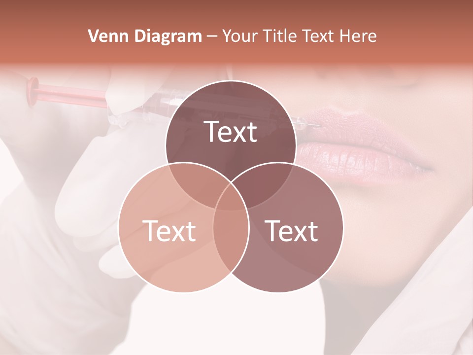 Botox Injection In The Lips PowerPoint Template