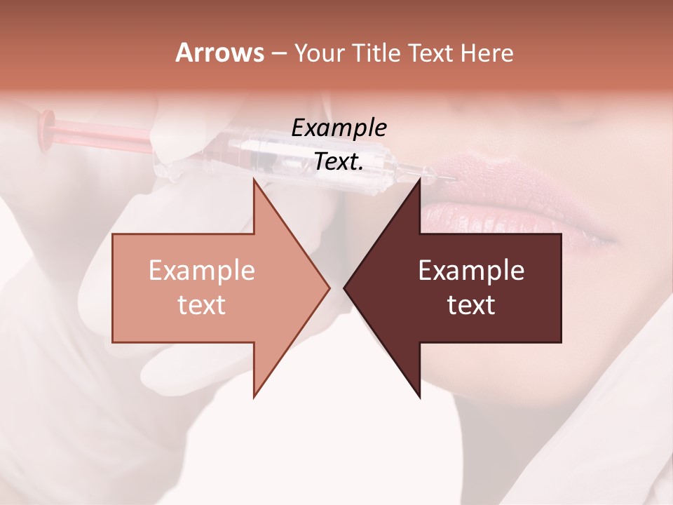 Botox Injection In The Lips PowerPoint Template