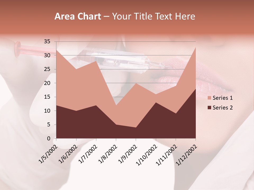 Botox Injection In The Lips PowerPoint Template