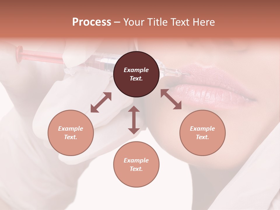Botox Injection In The Lips PowerPoint Template