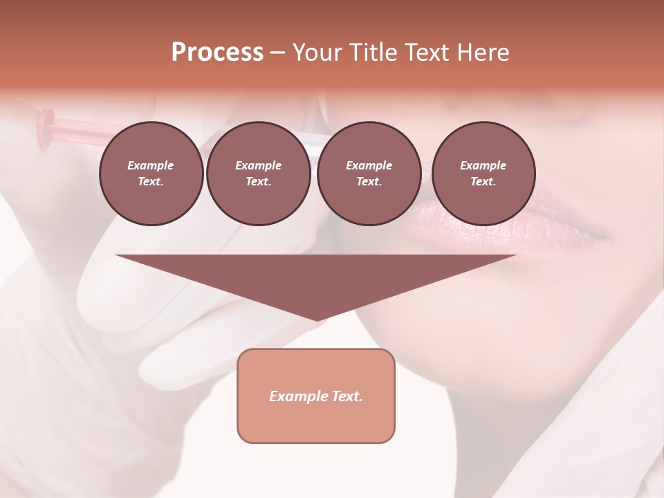 Botox Injection In The Lips PowerPoint Template