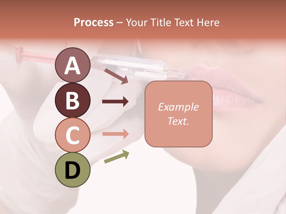 Botox Injection In The Lips PowerPoint Template