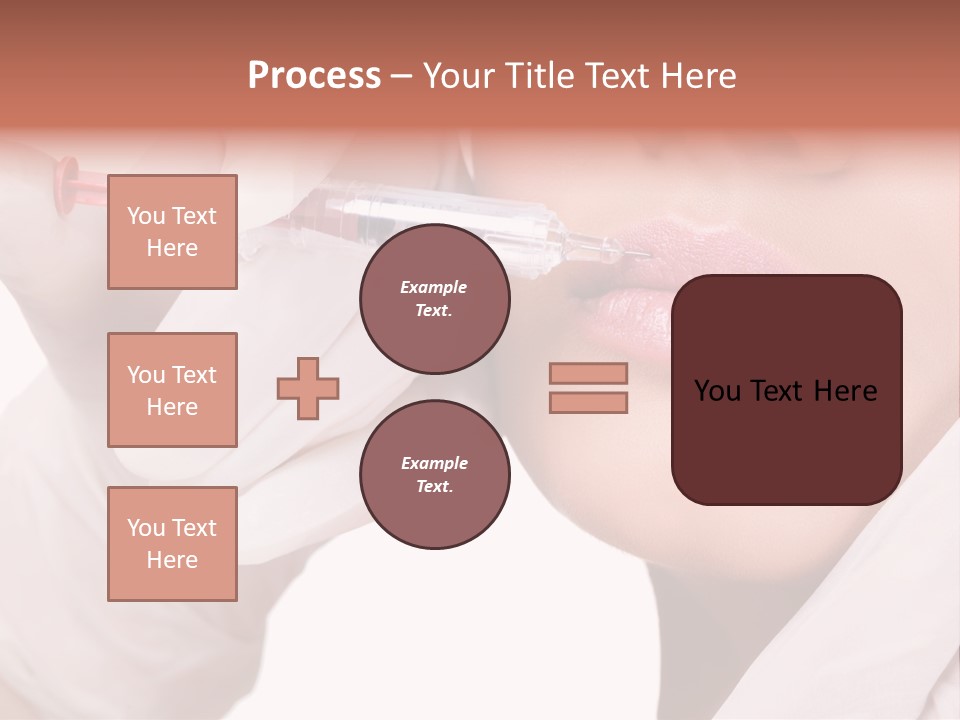 Botox Injection In The Lips PowerPoint Template
