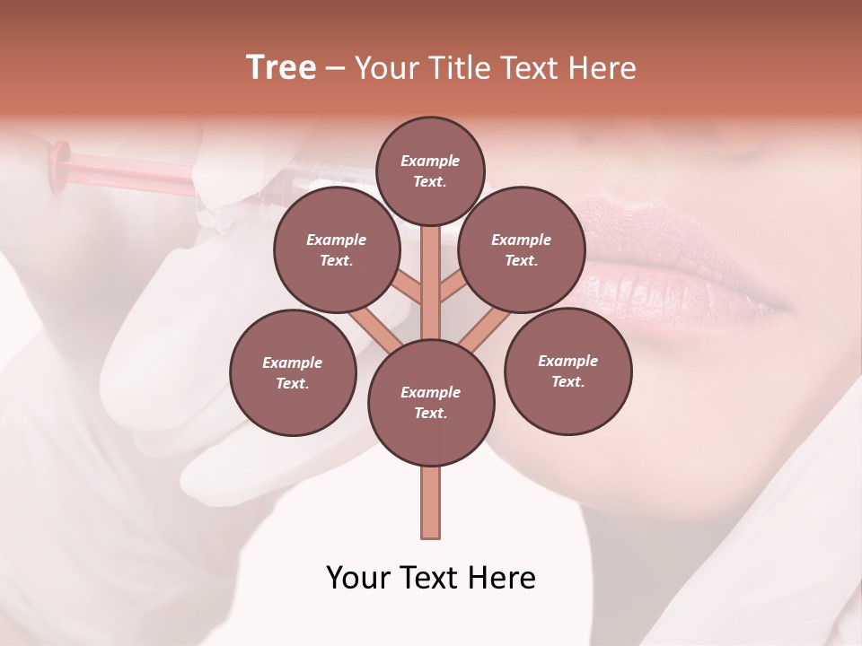 Botox Injection In The Lips PowerPoint Template