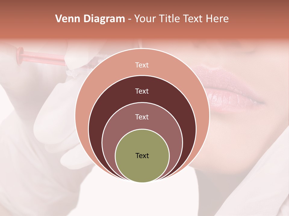 Botox Injection In The Lips PowerPoint Template
