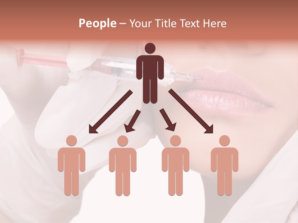 Botox Injection In The Lips PowerPoint Template