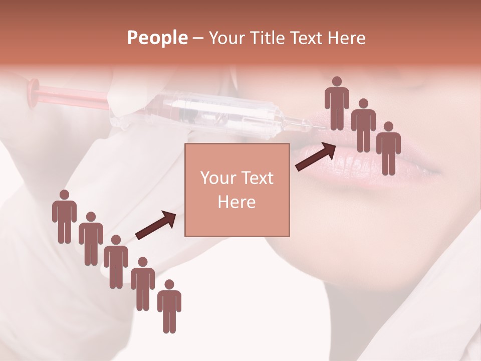 Botox Injection In The Lips PowerPoint Template