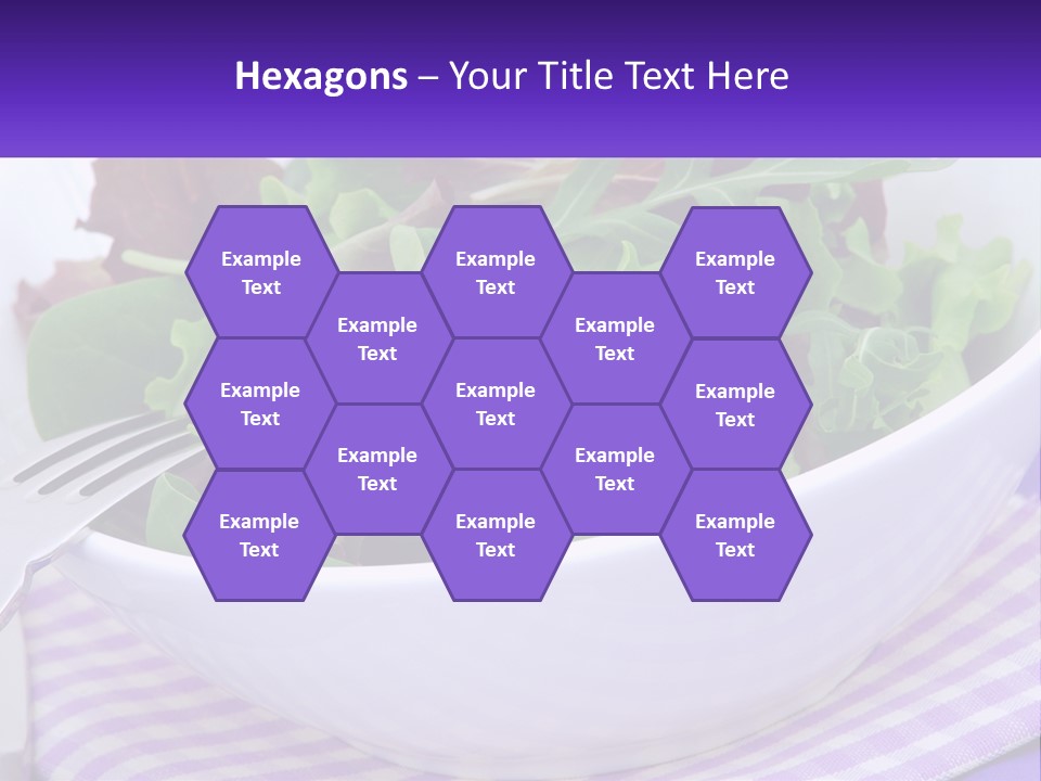 Lettuce Salad PowerPoint Template