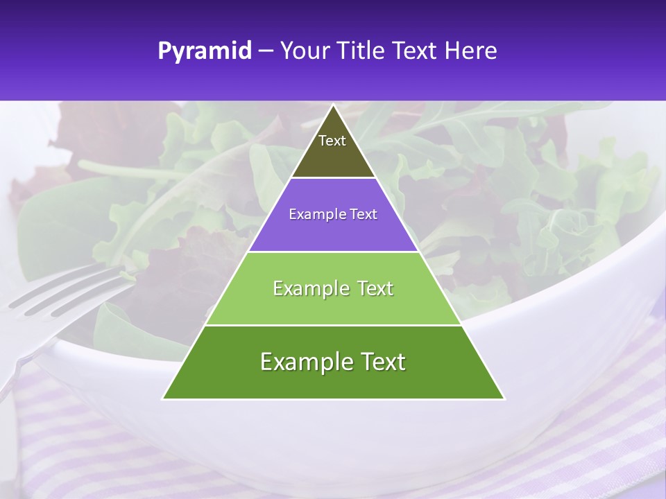 Lettuce Salad PowerPoint Template