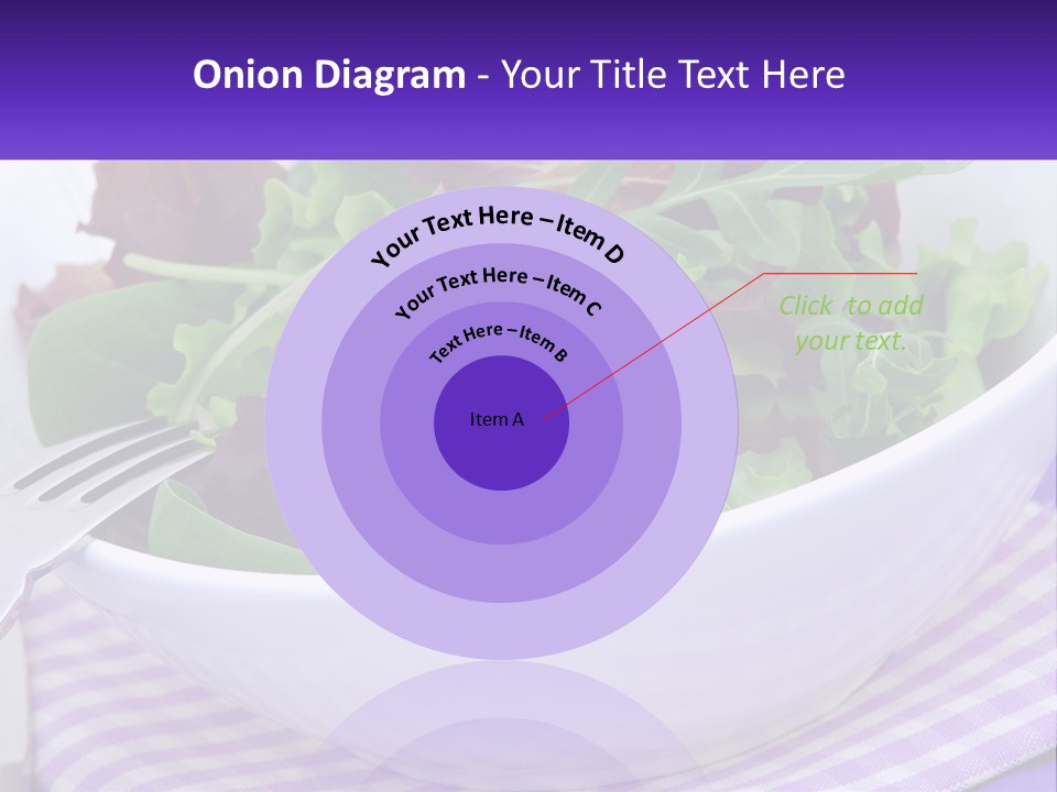 Lettuce Salad PowerPoint Template