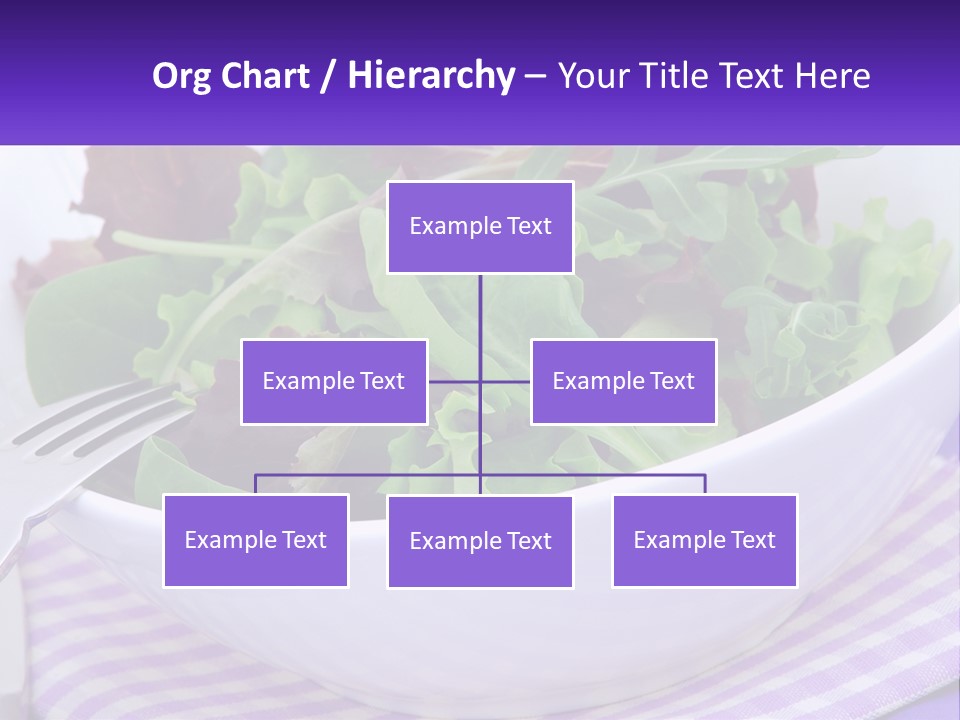 Lettuce Salad PowerPoint Template