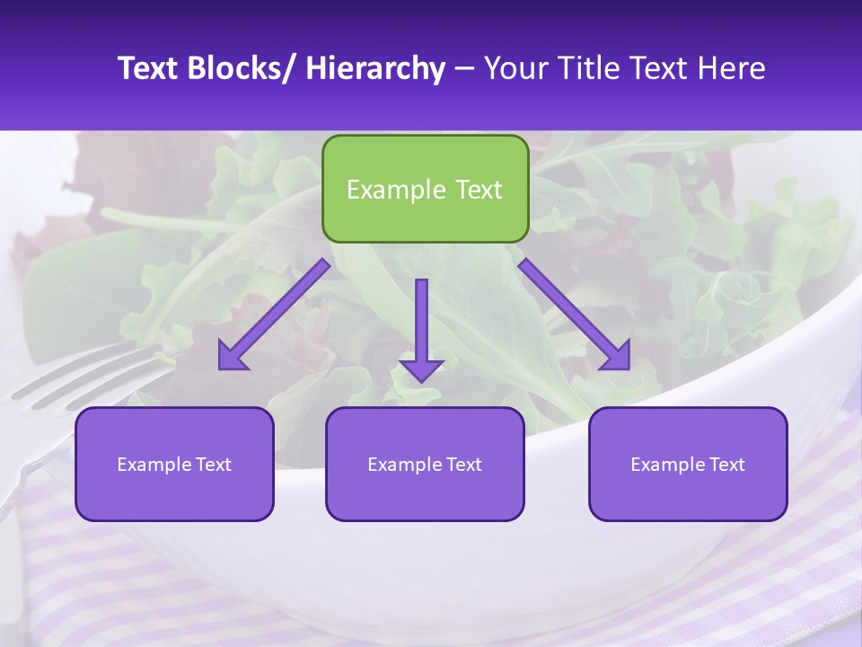 Lettuce Salad PowerPoint Template