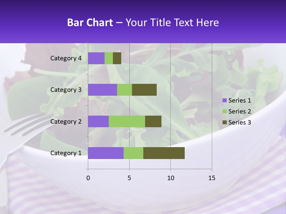 Lettuce Salad PowerPoint Template