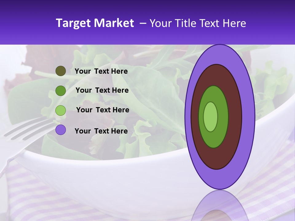 Lettuce Salad PowerPoint Template