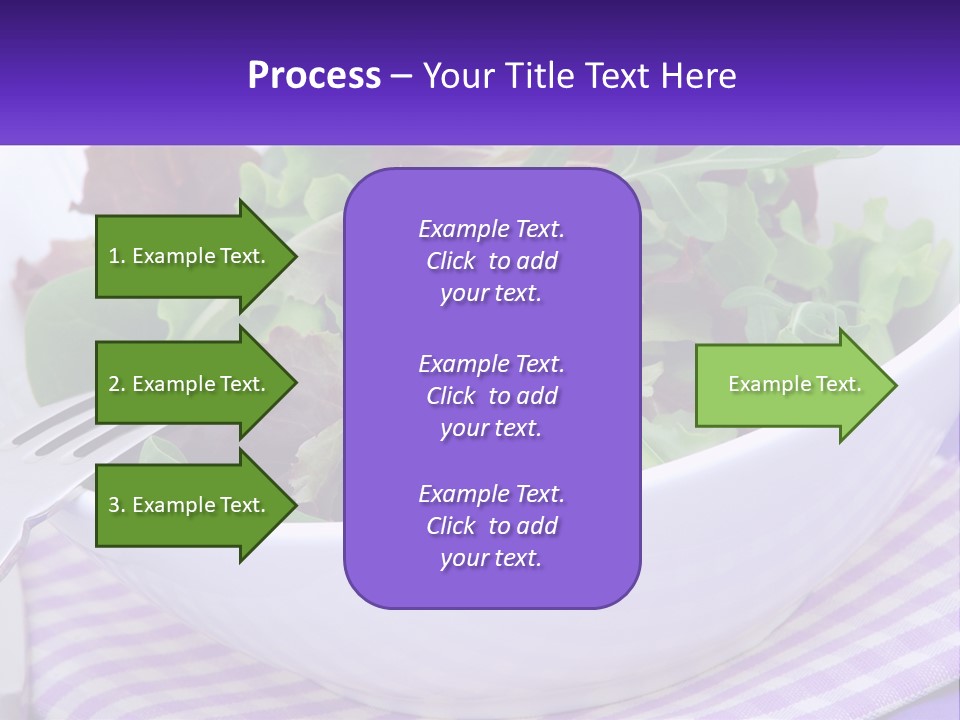 Lettuce Salad PowerPoint Template