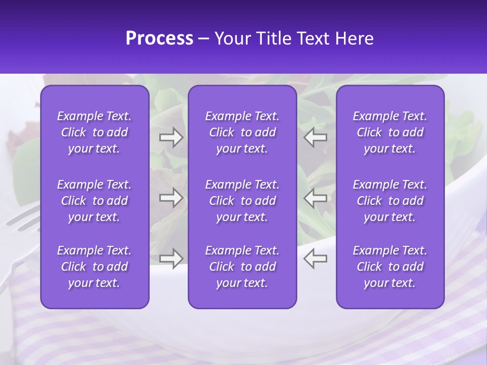 Lettuce Salad PowerPoint Template