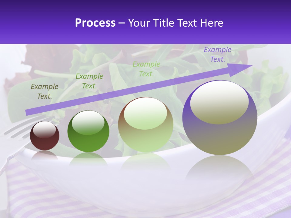 Lettuce Salad PowerPoint Template