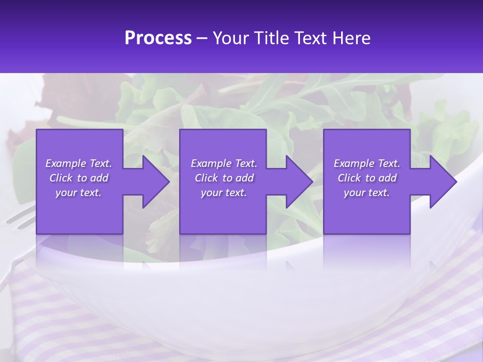 Lettuce Salad PowerPoint Template