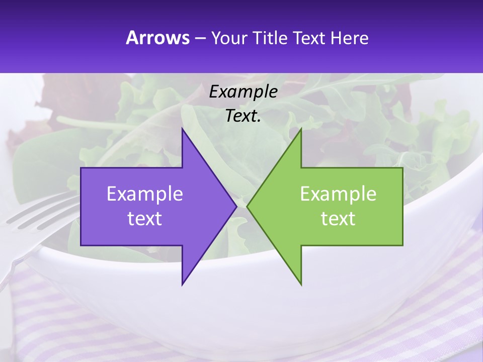 Lettuce Salad PowerPoint Template