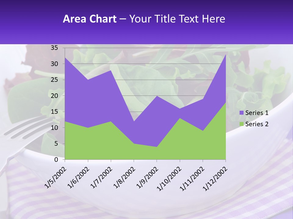 Lettuce Salad PowerPoint Template