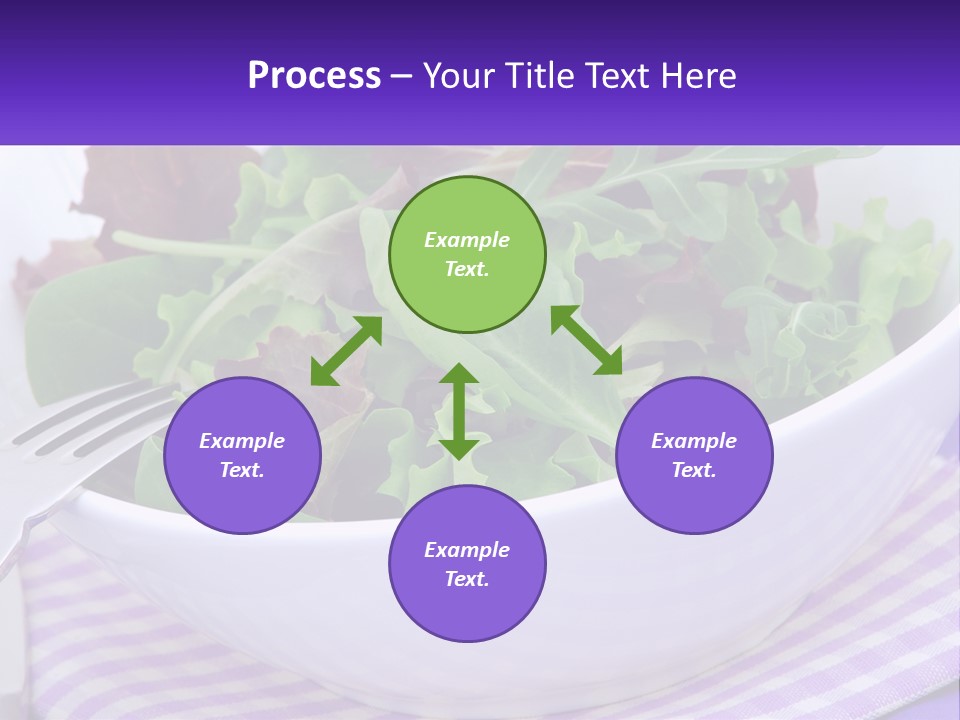 Lettuce Salad PowerPoint Template